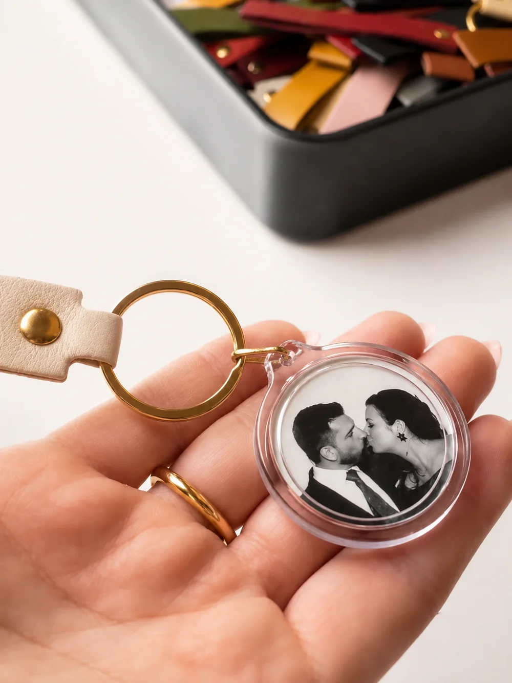 Llavero personalizado de boda