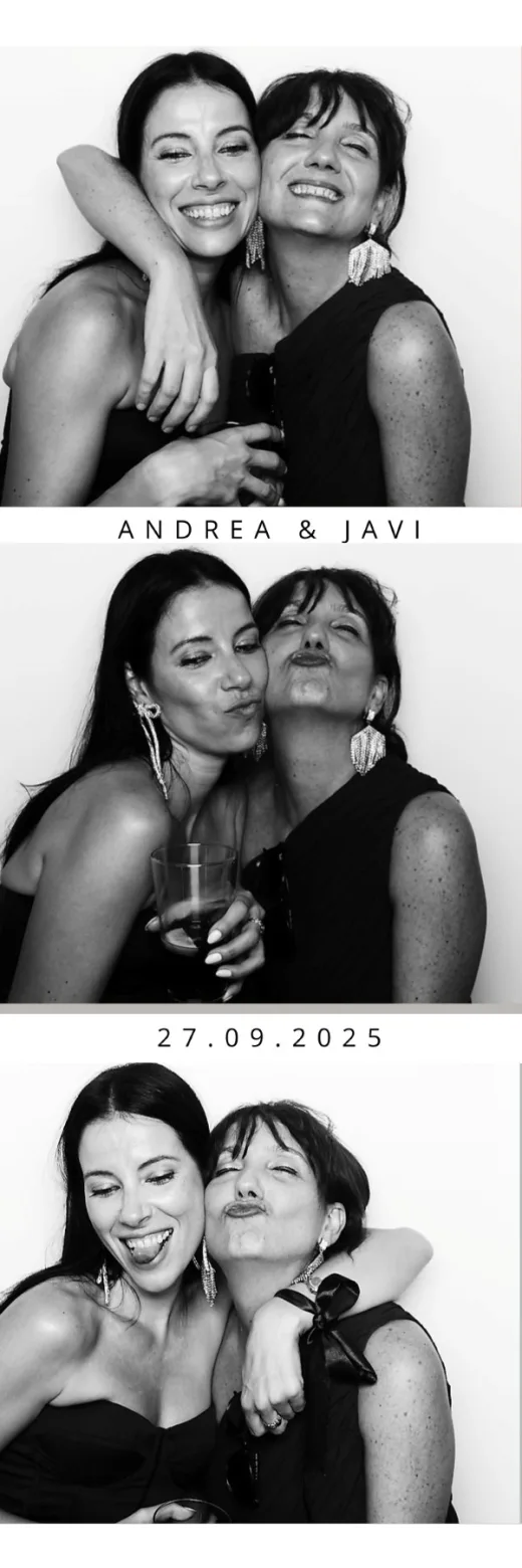 Tira de fotos 2×6 pulgadas del Street Photobooth