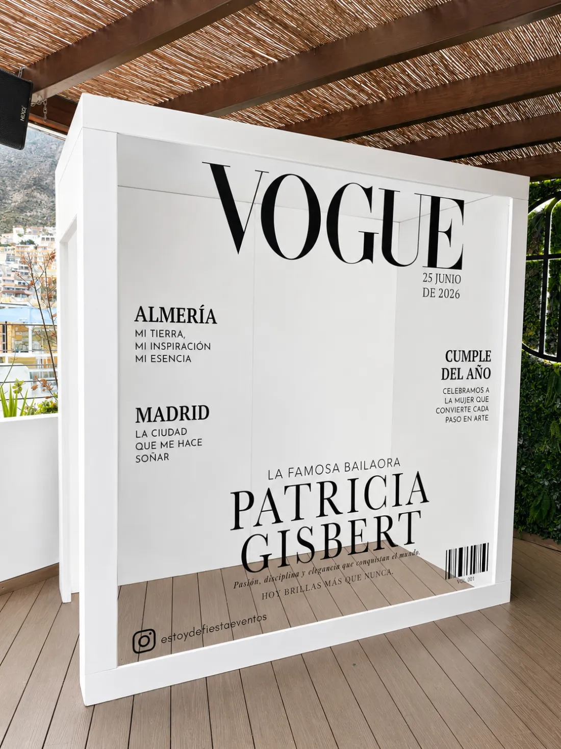 Portada Vogue en Bribón del Puerto (Aguadulce)
