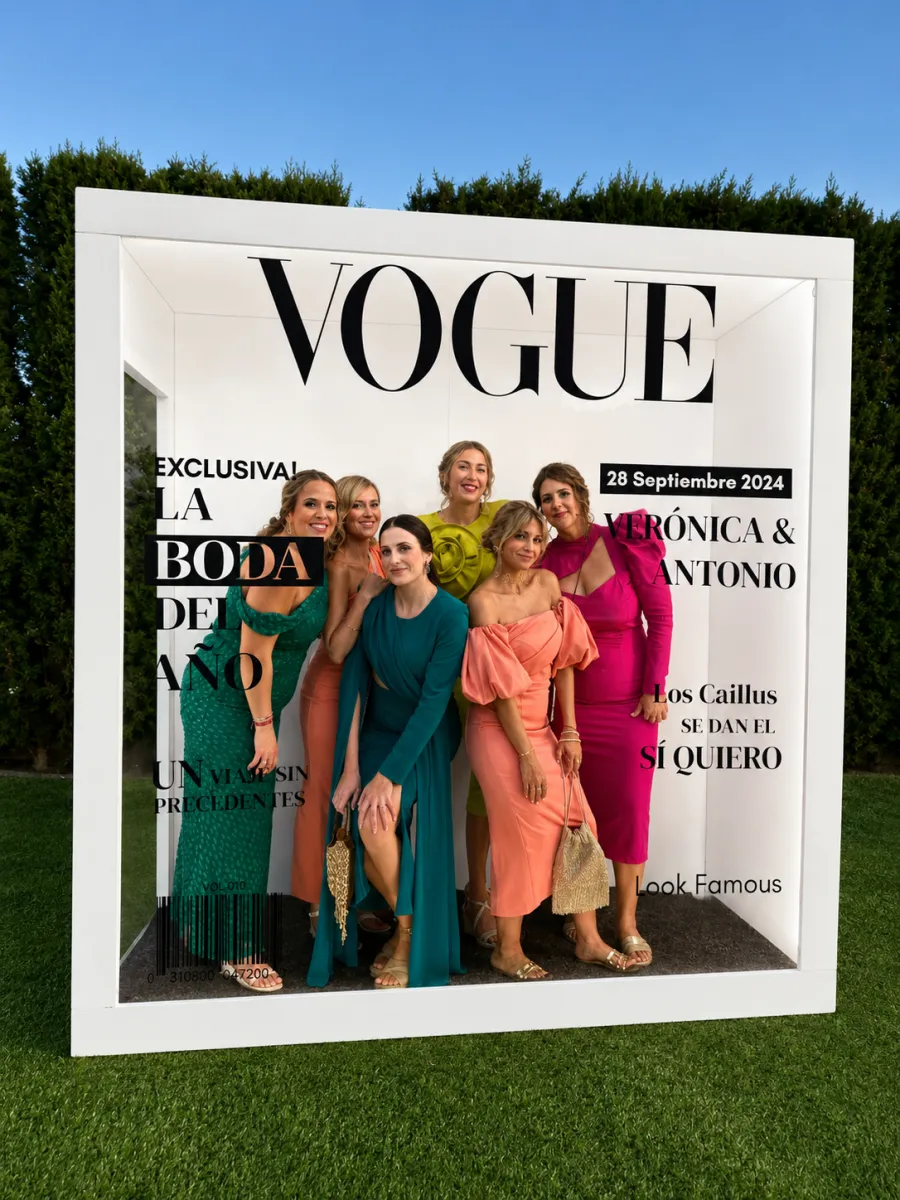 Portada Vogue en Jardines de Azahar